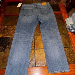Re/Done jeans sz 36 w 32L button fly